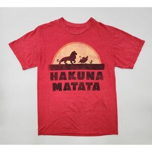 Lion King Hakuna Matata Disney Mens T-Shirt Size S
